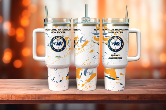Tumbler de type Stanley 40 oz personnalisé – Édition FC Boréal