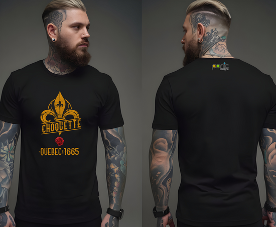 T-Shirt Gildan 8000 DryBlend – Famille du Québec - Choquette