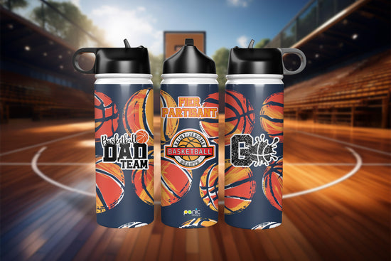 Bouteille d’eau – Édition "Dad Team" - Basketball St-Jérôme (32 oz)